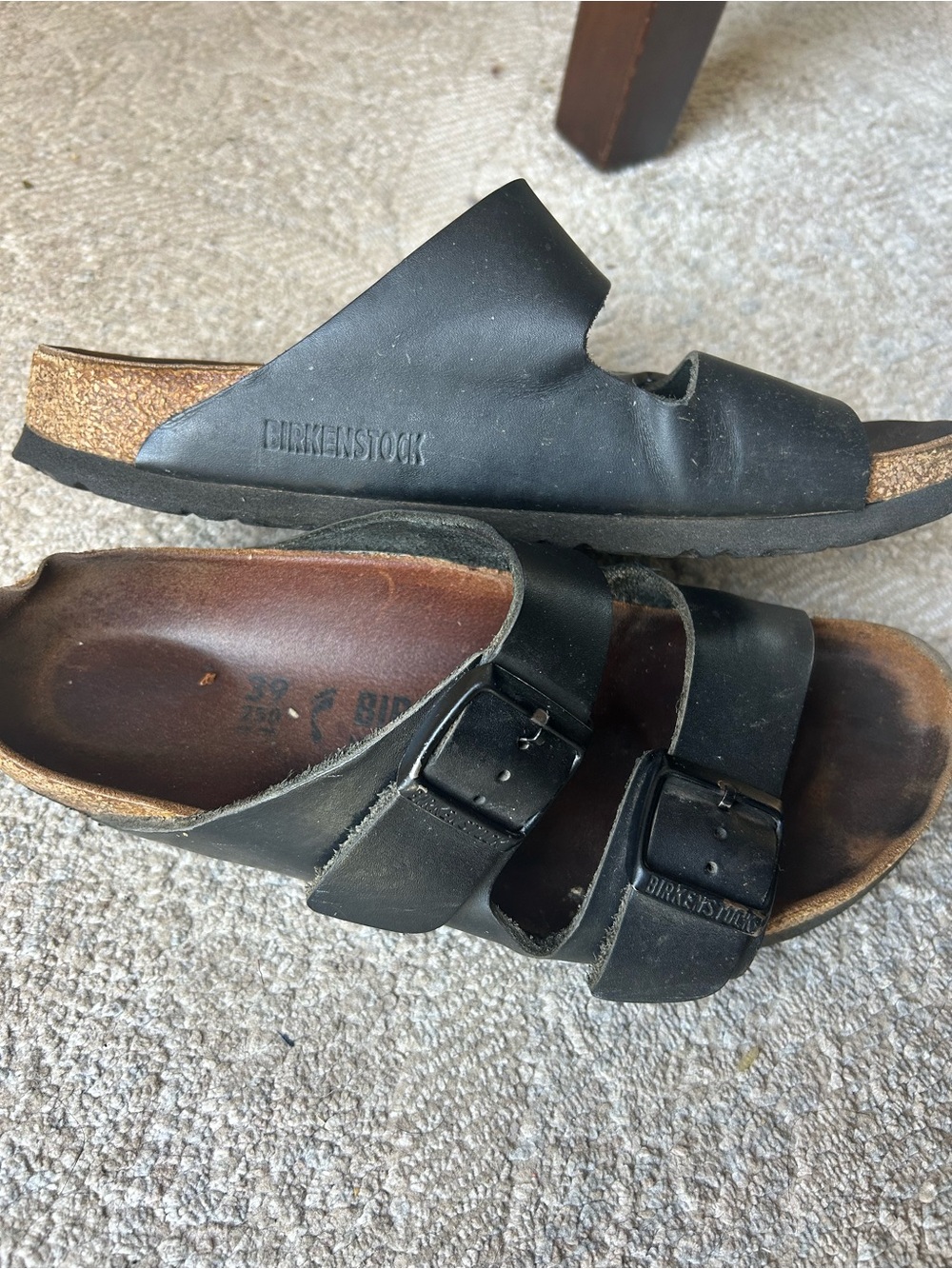 Birkenstock Arizona Two Strap Sandals Black